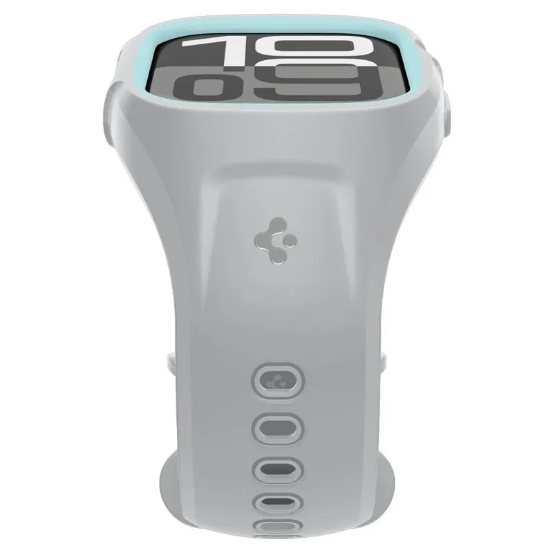 Spigen Liquid Air Pro – dirželis su korpusu, skirtas Apple Watch 10 46 mm (pilkas)