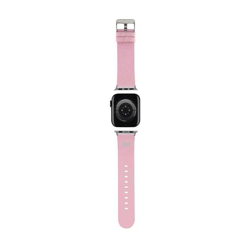 Hello Kitty dirželis Kitty Head – dirželis Apple Watch 38/40/41 mm (rožinis)