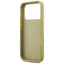 Guess Fixed Glitter Big 4G - Dėklas iPhone 17 Pro (auksinis)
