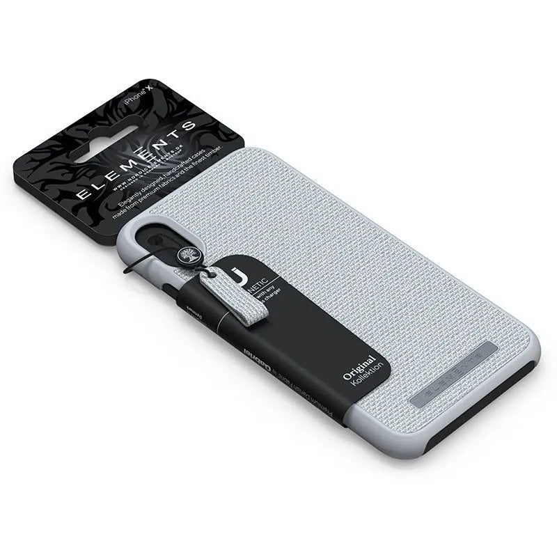 Nordic Elements Original Idun – dėklas iPhone Xs Max (šviesiai pilkas)