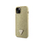 Guess Rhinestone Triangle – dėklas iPhone 14 (auksinis)