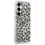 Guess IML Leopard Print Triangle MagSafe – Samsung Galaxy S26 dėklas (juodas)
