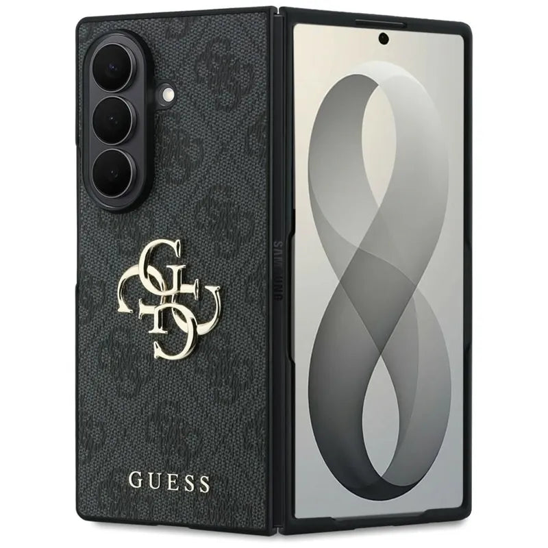 Guess Big 4G Logo – Samsung Galaxy Z Fold 8 Ultra dėklas (juodas)