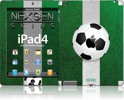 Nexgen lipdukai su 3D efektu iPad 2/3/4 (Futbolo aikštė 3D)