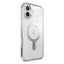 Speck Presidio Perfect-Clear ClickLock & MagSafe – iPhone 16 Plus dėklas (skaidrus / chromuota apdaila / Serene Silver)