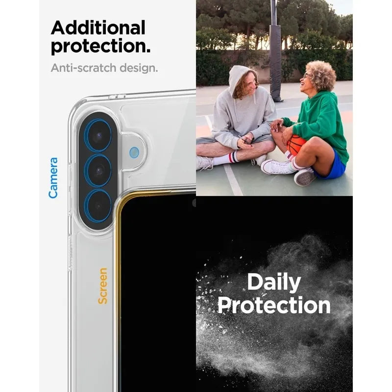 Spigen Ultra Hybrid – dėklas Samsung Galaxy A57 5G (skaidrus)