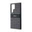 DKNY „Leather Mono Stripe & Metal Logo“ – Samsung Galaxy S24 Ultra dėklas (juodas)