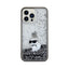 Karl Lagerfeld Liquid Glitter Choupette – dėklas Apple iPhone 13 Pro Max (skaidrus)