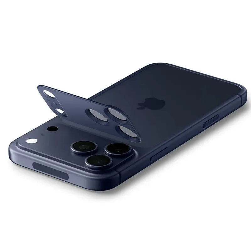Spigen Optik Pro XL Glas.TR EZ Fit – iPhone 17 Pro kameros apsauginis stiklas (mėlynas)