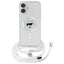 Karl Lagerfeld IML Choupette Head & Cord MagSafe – dėklas iPhone 16 (skaidrus)
