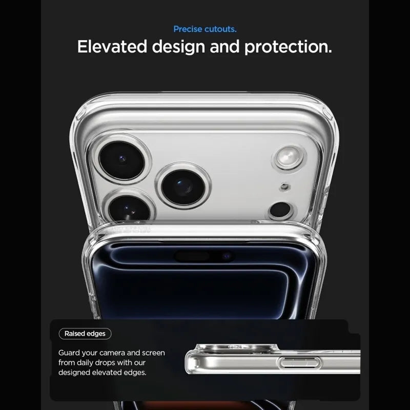 Spigen Ultra Hybrid Mag MagSafe – dėklas, skirtas iPhone 18 Pro Max / 17 Pro Max (Neo One)