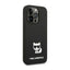 Karl Lagerfeld Choupette Body – dėklas iPhone 14 Pro Max (juodas)
