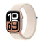 Crong Nylon – sportinis dirželis Apple Watch 38/40/41/42 mm (kreminė)