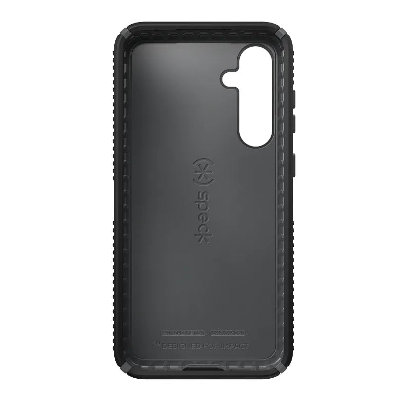 Speck Presidio2 Grip - dėklas Samsung Galaxy S23 FE (juodas/juodas/baltas)
