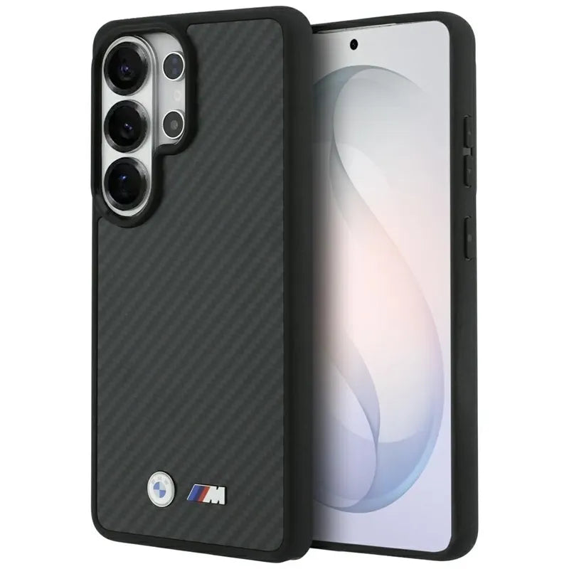 BMW M Kevlar Logo MagSafe – Samsung Galaxy S26 Ultra dėklas (juodas)