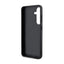 BMW Leather Carbon Blue Line – dėklas Samsung Galaxy S24 (juodas)