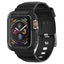 Spigen Rugged Armor Pro dėklas – dirželis su dėklu Apple Watch 44 / 45 mm (juodas)