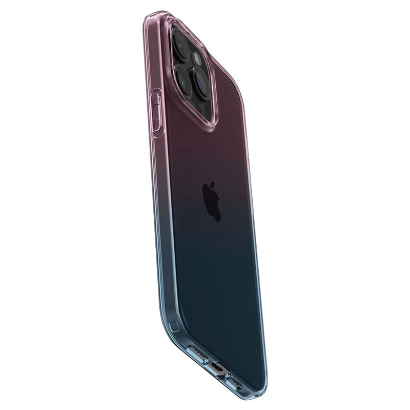 Spigen Liquid Crystal Glitter – dėklas iPhone 15 Pro (Gradation Pink)