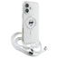 Karl Lagerfeld IML Choupette Head & Cord MagSafe – dėklas iPhone 16 (skaidrus)