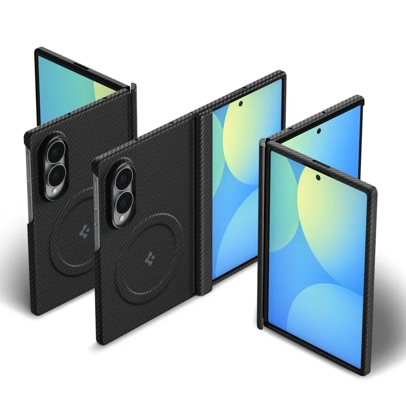Spigen Airskin Aramid – dėklas Samsung Galaxy Z Fold 8 (juodas)