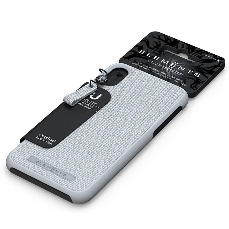 Nordic Elements Original Idun – dėklas iPhone Xs Max (šviesiai pilkas)