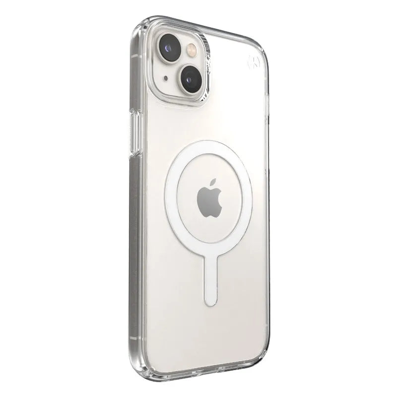 Speck Presidio Perfect-Clear + MagSafe – dėklas, skirtas iPhone 15 Plus / iPhone 14 Plus (skaidrus)