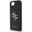 Guess Grained Big 4G Logo Small Classic Logo – dėklas iPhone 16e (juodas)
