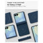 Spigen AirSkin Aramid MagSafe – Dėklas Samsung Galaxy Z Flip 8 (tamsiai mėlynas)