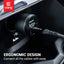 Crong automobilinis įkroviklis 63 W – USB-C PD 45 W automobilinis įkroviklis + USB QC 3.0 18 W (juodas)