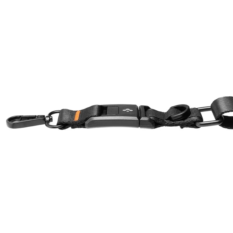 Spigen DA30M Lanyard Strap Crossbody – universalus telefono dirželis / virvelė (juodas)