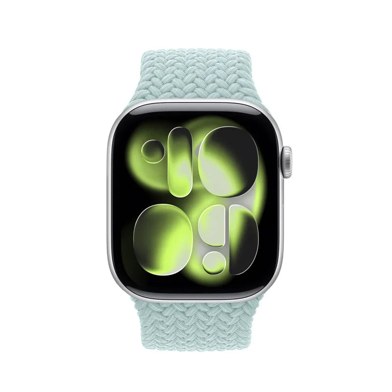 Crong Wave Band – pintas dirželis Apple Watch 44/45/46/49 mm (mėtinė)