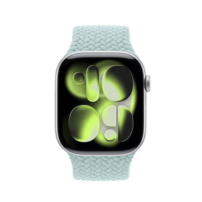 Crong Wave Band – pintas dirželis Apple Watch 44/45/46/49 mm (mėtinė)