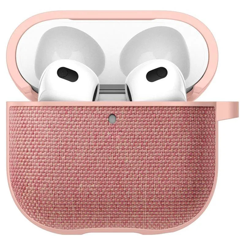 Spigen Urban Fit – dėklas, skirtas Apple AirPods 4 (rožinio aukso spalvos)