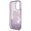 Hello Kitty Liquid Glitter 50TH Anniversary Party – dėklas, skirtas iPhone 16 (violetinis)