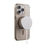 Crong Clear MAG Pro – MagSafe dėklas, skirtas iPhone 15 Pro (rudas)