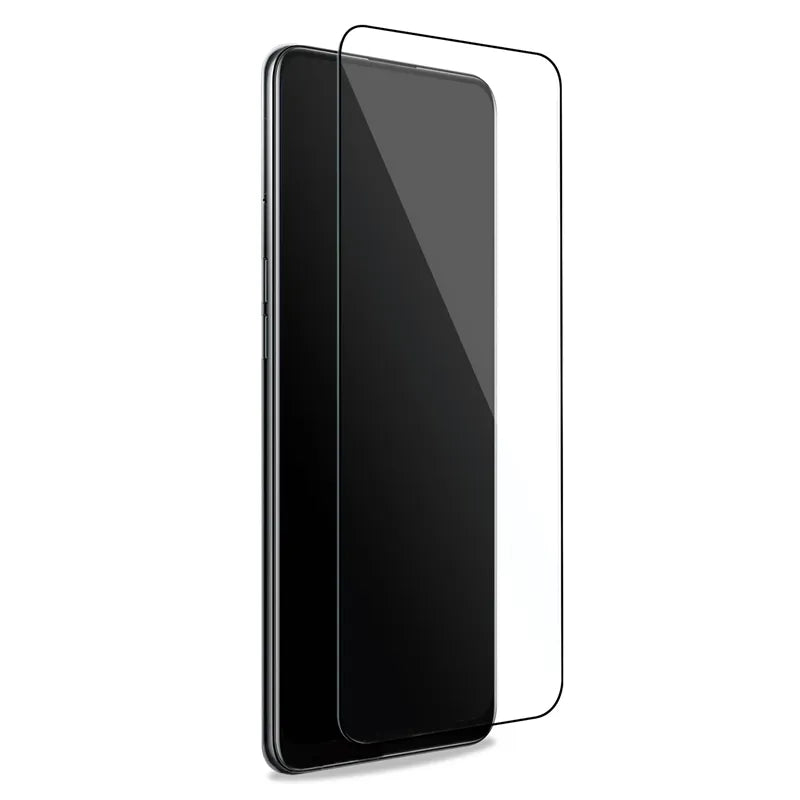 PURO rėmelio grūdintas stiklas – Xiaomi Redmi Note 10 apsauginis grūdintas stiklas (juodas rėmelis)