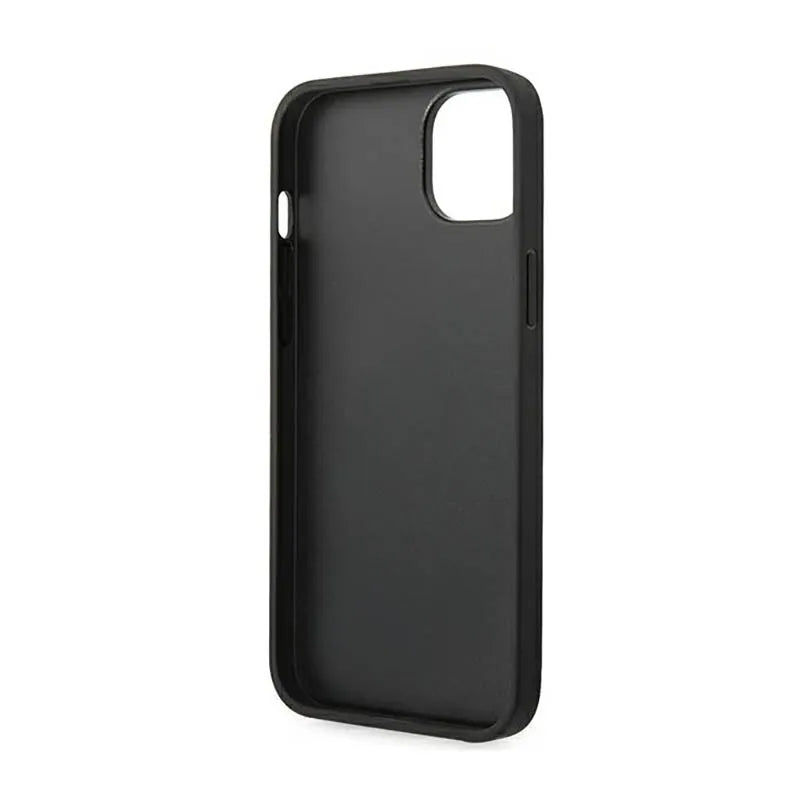 Karl Lagerfeld Glitter Flakes Ikonik – dėklas, skirtas iPhone 14 Plus (sidabrinis)