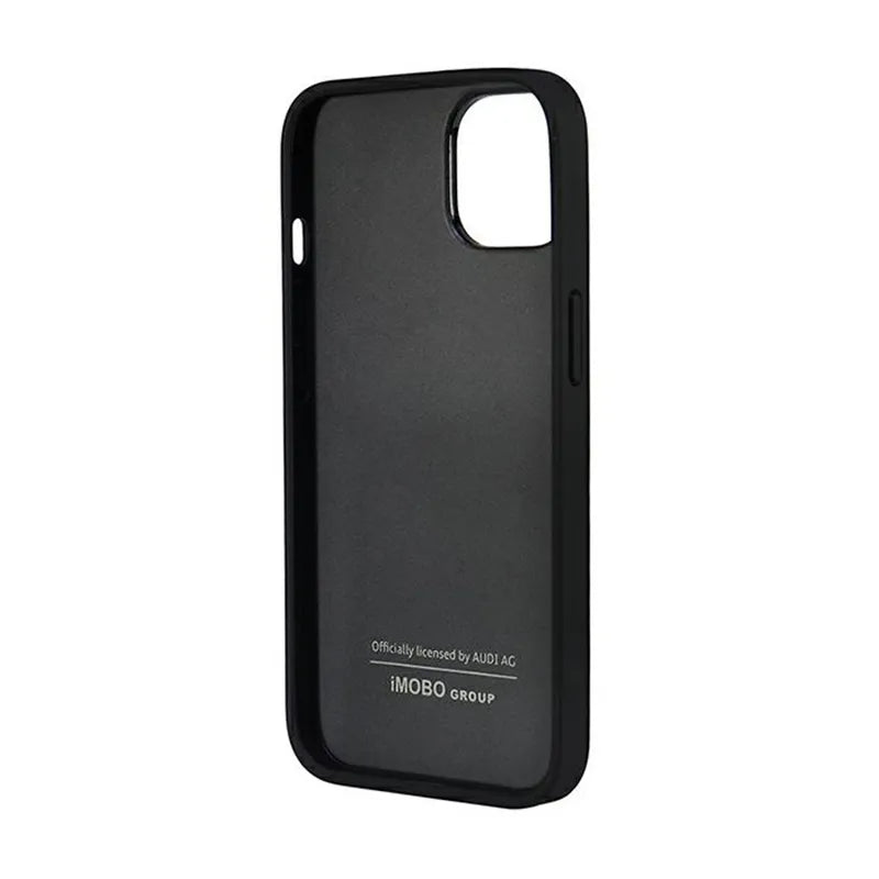 Audi Synthetic Leather - dėklas iPhone 14 (juodas)