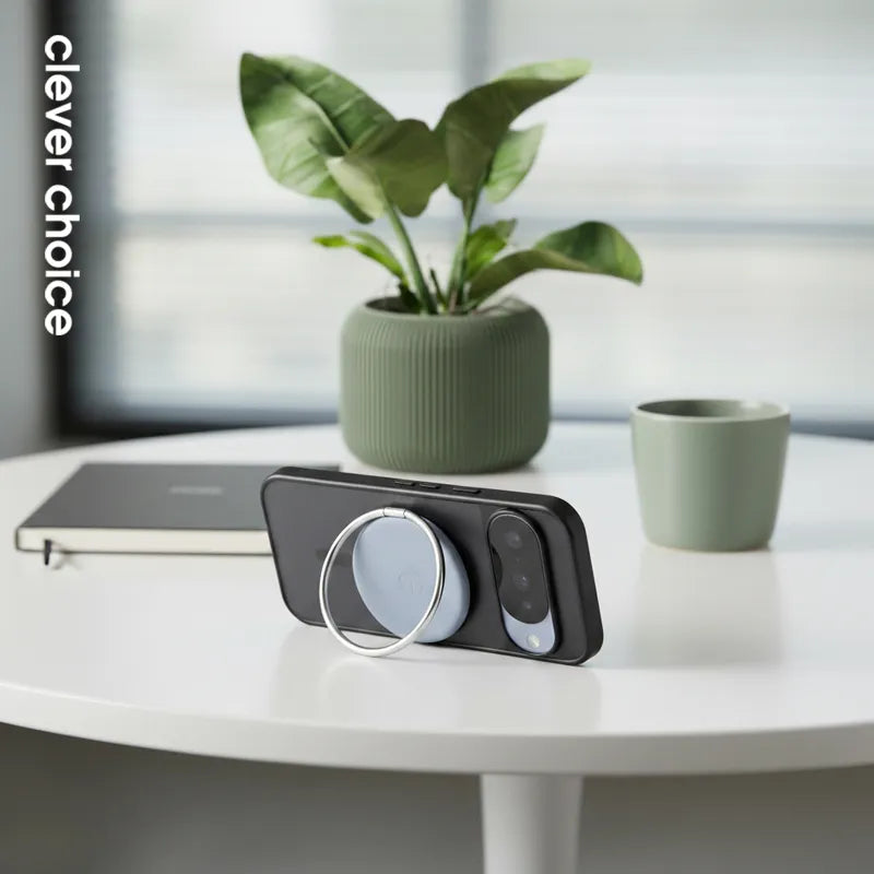 Crong Hybrid Matte Magnetic - MagSafe dėklas, skirtas Google Pixel 11 (juodas)