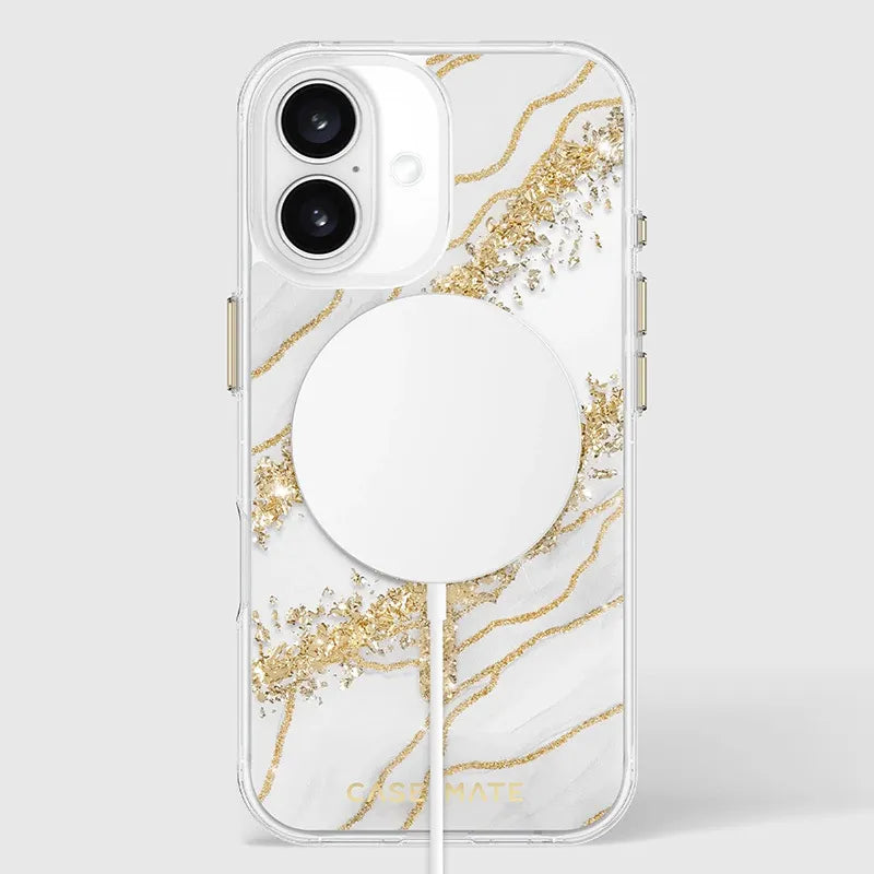 Case-Mate Karat MagSafe – dėklas, skirtas iPhone 16 (Granito)