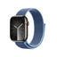 Crong Nylon – sportinė apyrankė, skirta Apple Watch 38/40/41/42 mm (vandenyno mėlyna)