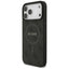 Guess 4G Ring Classic Logo MagSafe dėklas iPhone 17 Pro Max (juodas)