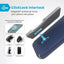 Speck Presidio2 Pro ClickLock & MagSafe - iPhone 16 Pro dėklas (mėlyna / pilka / balta)