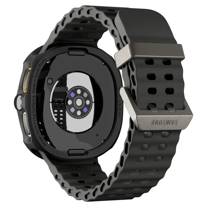 Spigen Liquid Air – dėklas Samsung Galaxy Watch 8 44 mm (matinė juoda)