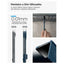Spigen AirSkin Aramid MagSafe – Dėklas Samsung Galaxy Z Flip 8 (tamsiai mėlynas)