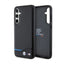 BMW Leather Carbon Blue Line – Samsung Galaxy S23 FE dėklas (juodas)