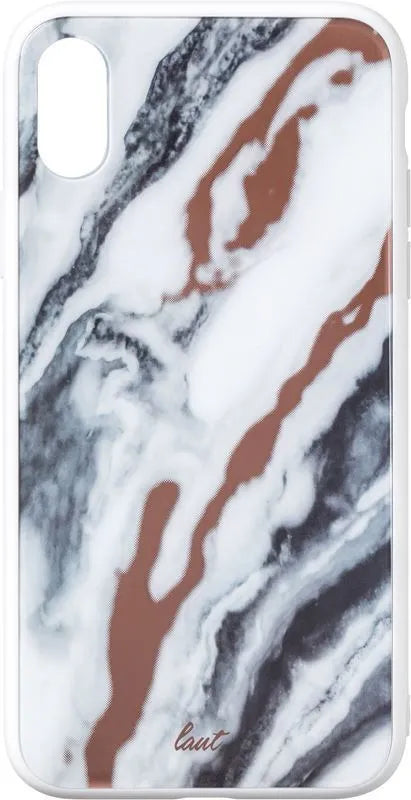 Laut MINERAL GLASS – dėklas iPhone Xs Max (Mineral White)