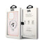 Karl Lagerfeld Ring Stand Karl & Choupette MagSafe dėklas - iPhone 15 Pro Max (rožinis)