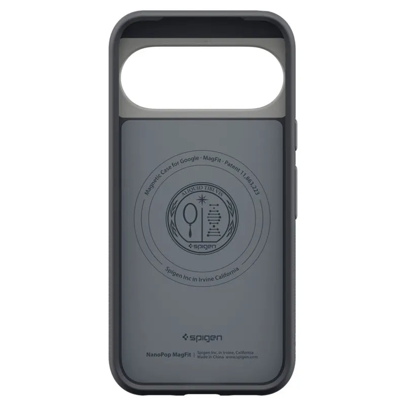 Spigen Nano Pop Mag MagSafe – dėklas, skirtas Google Pixel 11 (Black Sesame)