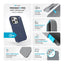 Speck Presidio2 Pro ClickLock & MagSafe - iPhone 16 Pro dėklas (mėlyna / pilka / balta)
